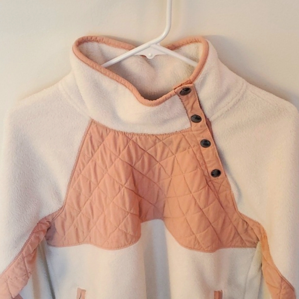 Abercrombie Fleece Button Up Collar - image 3